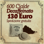 600 cialde caffe decaffeinato